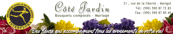Interflora saint martin - cote jardin , fleuriste � saint martin